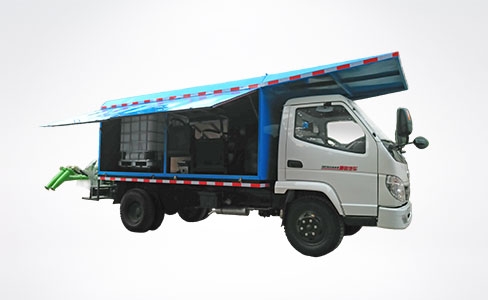 ZKHP16C車載混凝土濕噴臺(tái)車-1